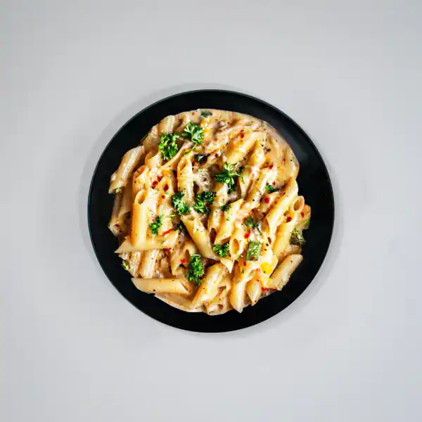 Penne Alfredo White Sauce