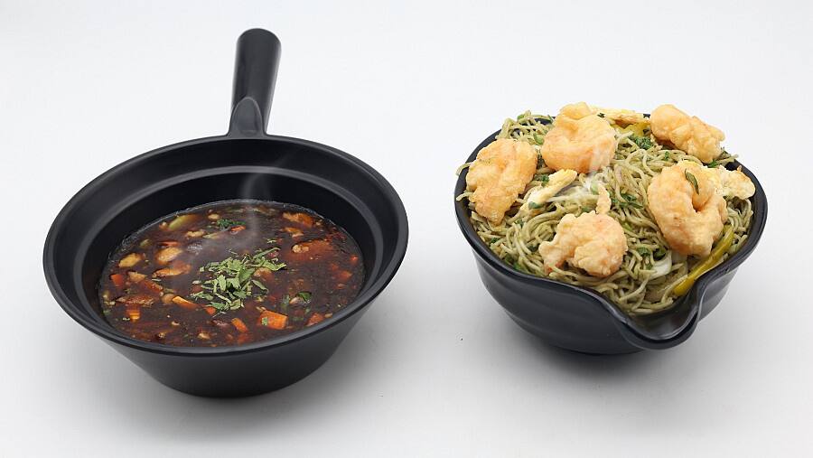 Prawns Coriander Pot Noodles