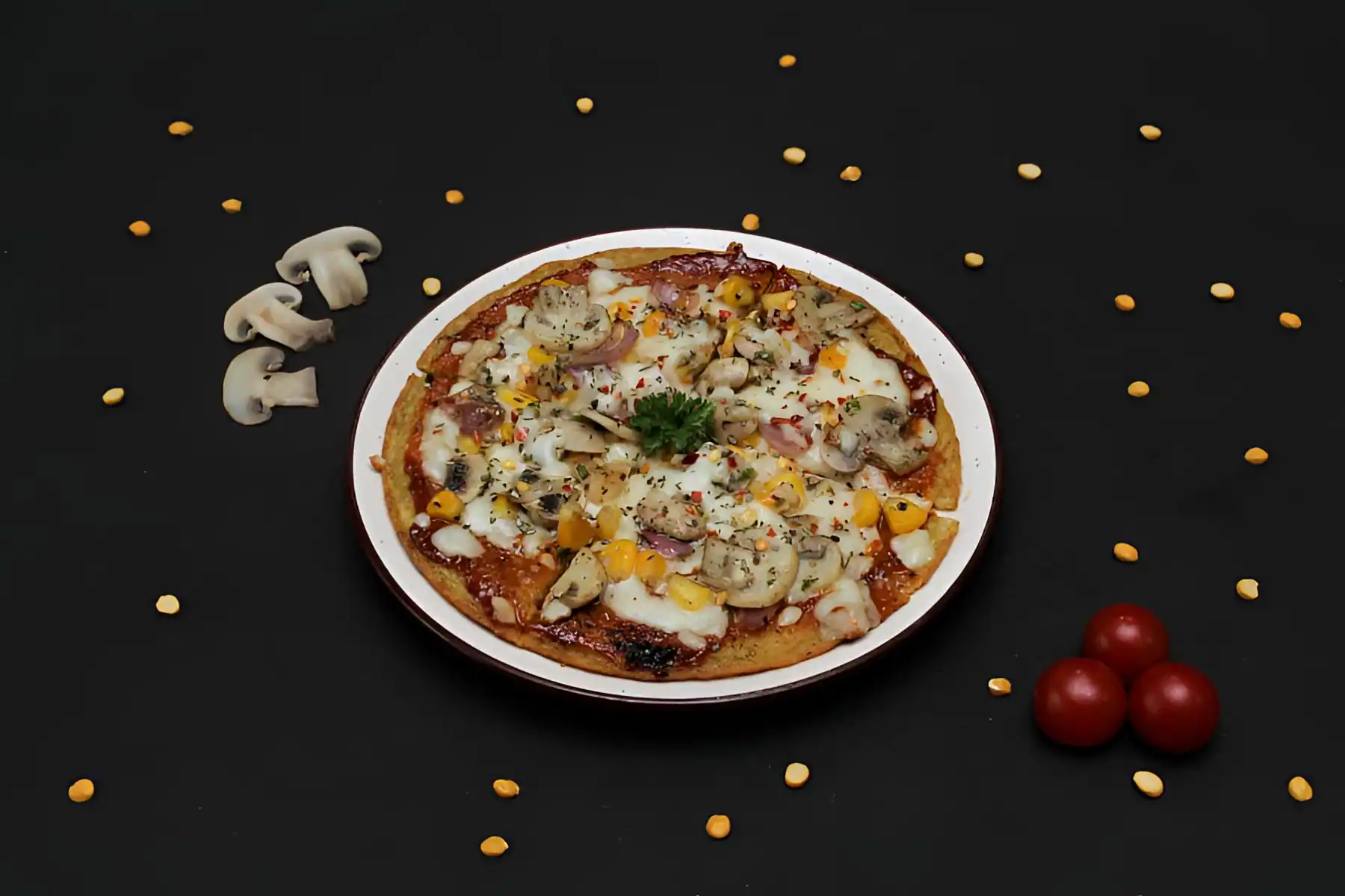 Chana-let Healthy Veg Pizza