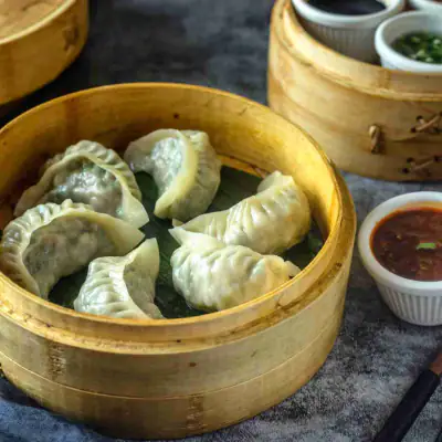 Steamed Paneer Momos