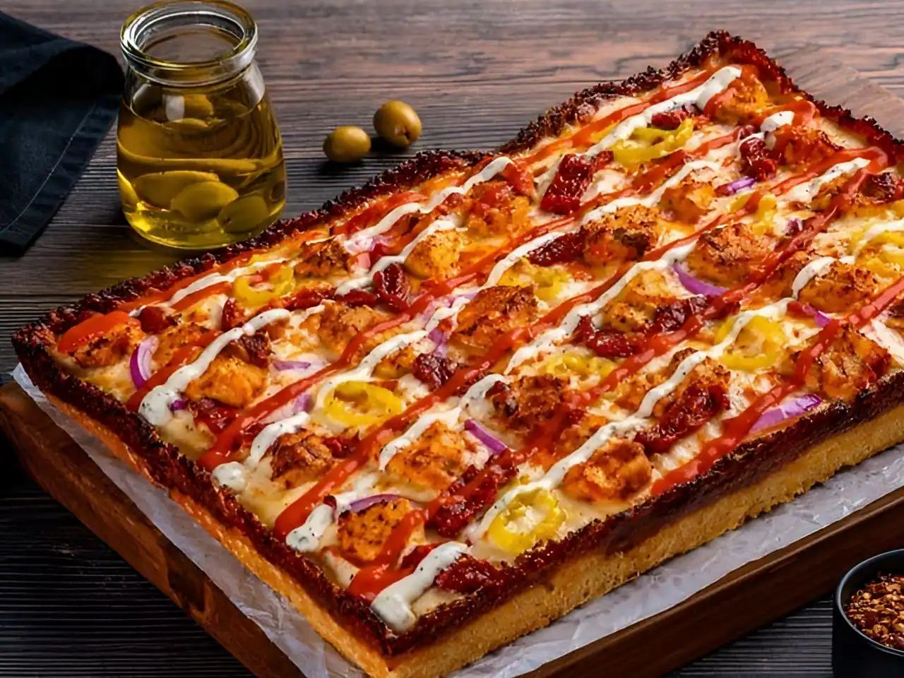 Tangy Fire | Spicy Chicken Pizza