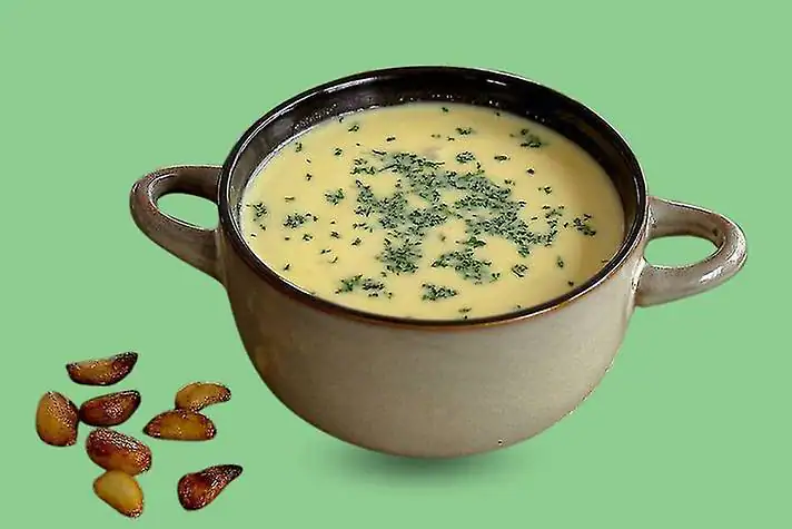 Roasted Garlic Chicken Soup