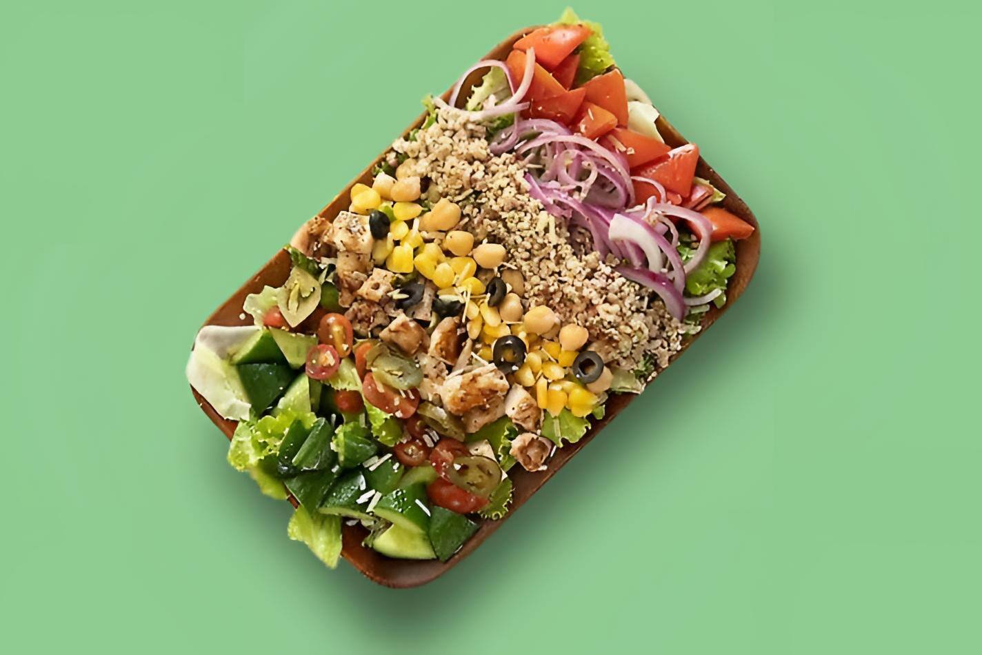 BBQ Chicken Super Salad