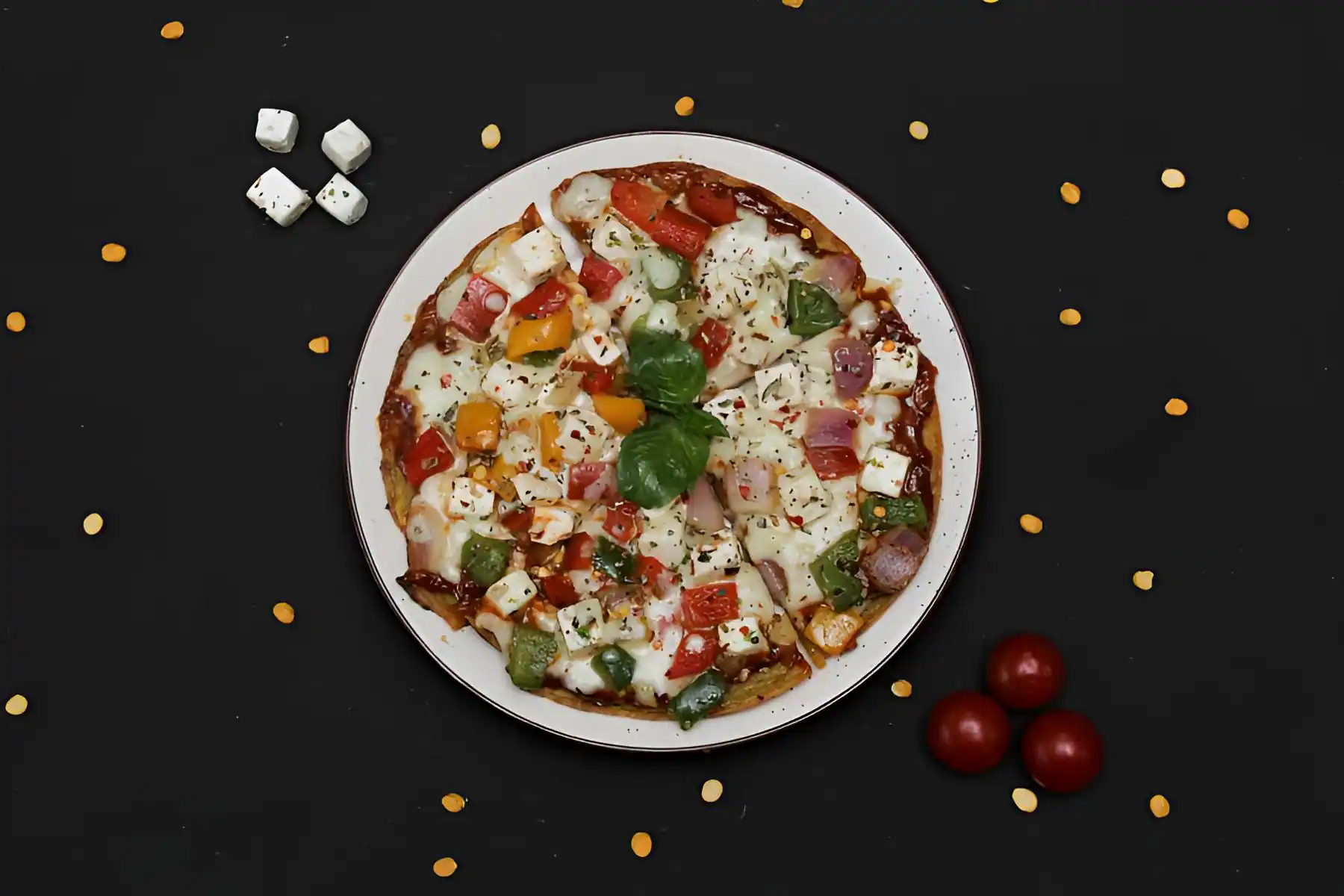 Chana-let Protein Veg Pizza