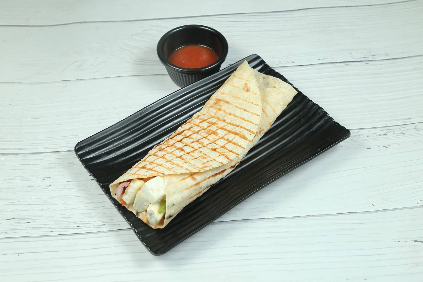 Single Veg Paneer Kathi Roll