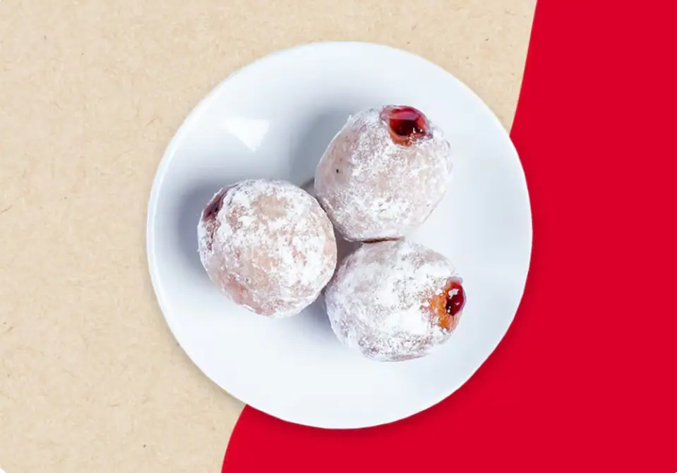 Blueberry Filled Timbit