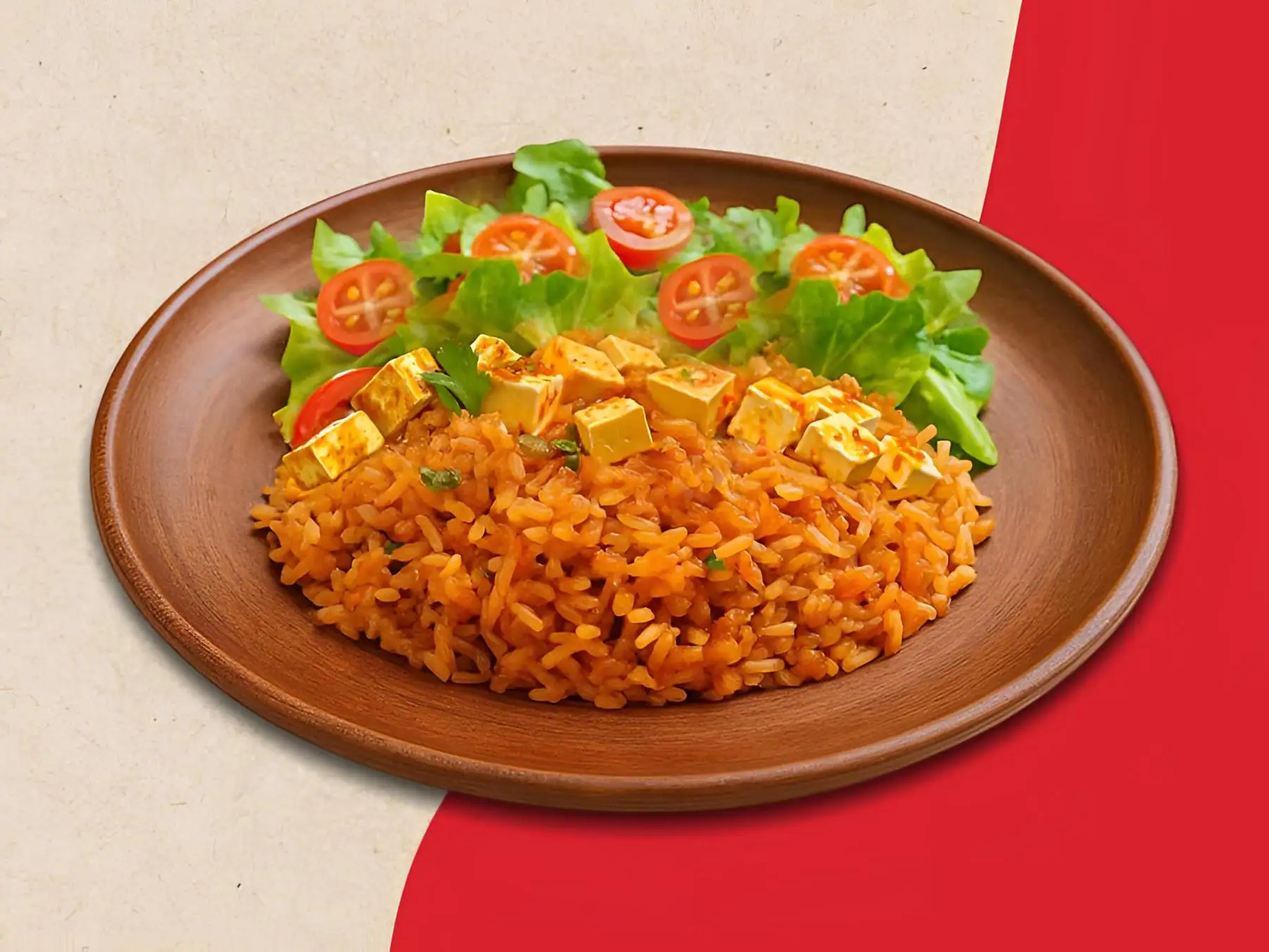 Bbq Paneer Loaded Rice Bowl