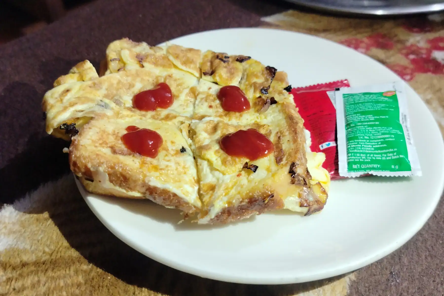 Shaolin Bread Omelette