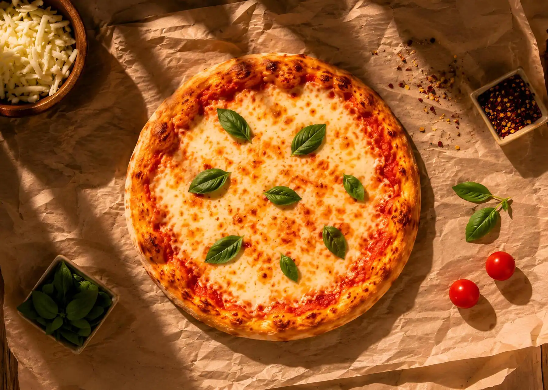 Cheese Margherita Pizza