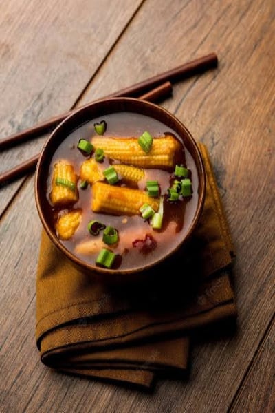 Manchurian Baby Corn -Gravy