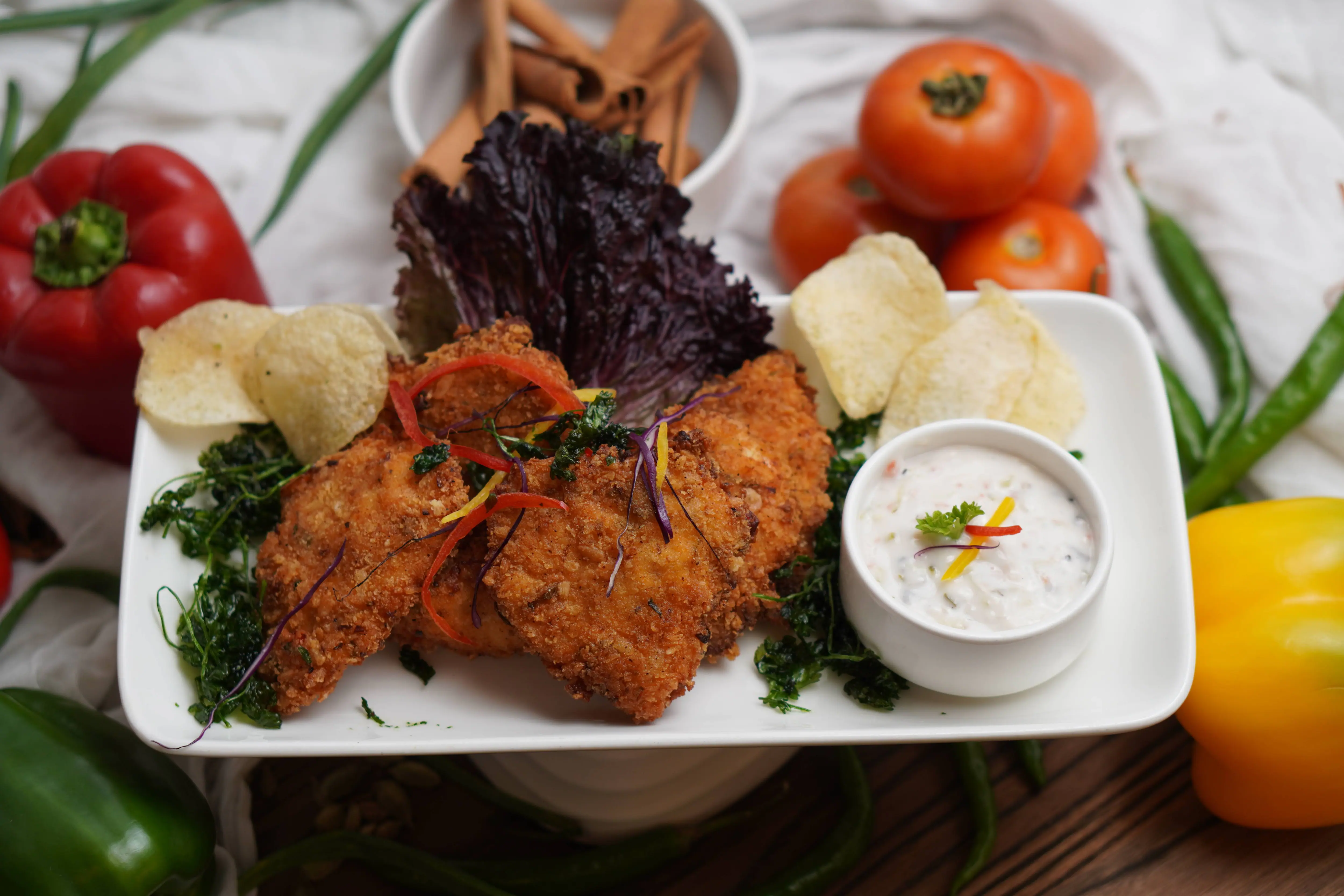 Medeterranian Fried Chicken