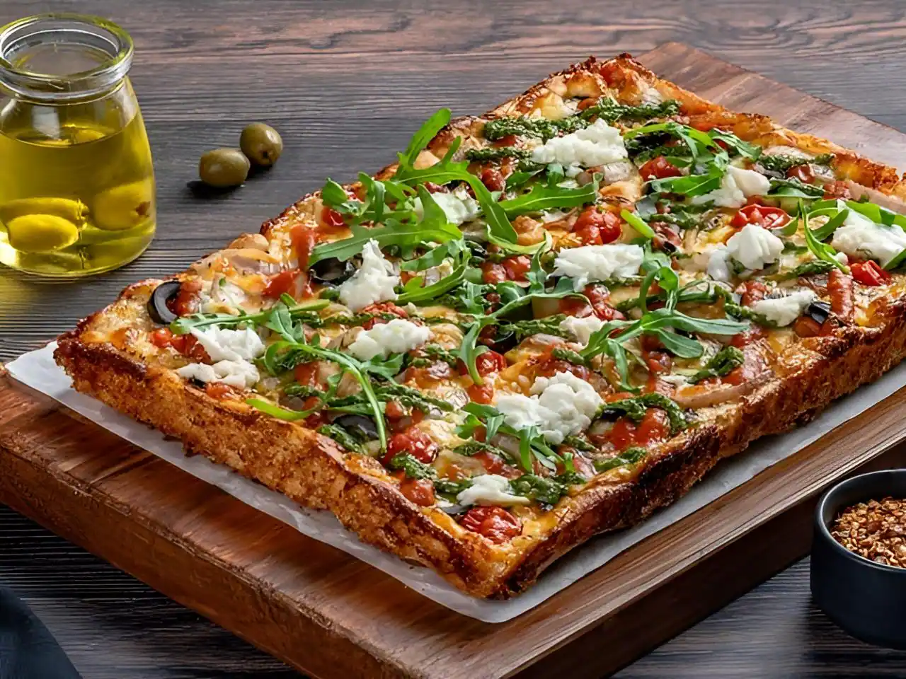 Fresh Mozzarella Magic | Pesto Punch Pizza