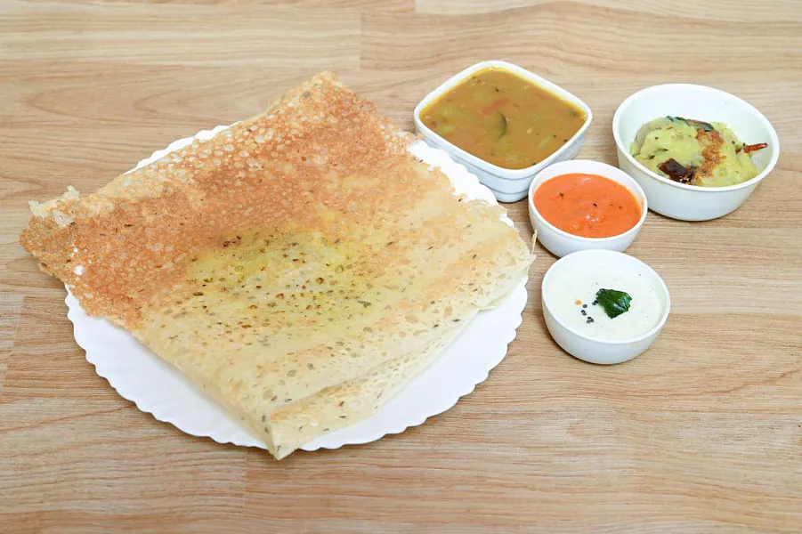 Ghee Rava Masala Dosa