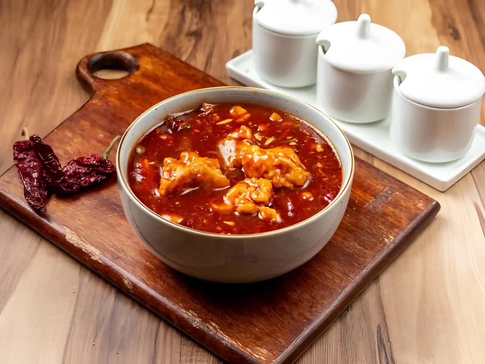 Fish Schezwan Gravy