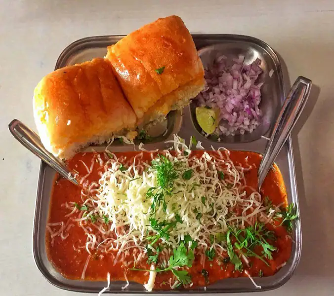 Cheese Pav Bhaji