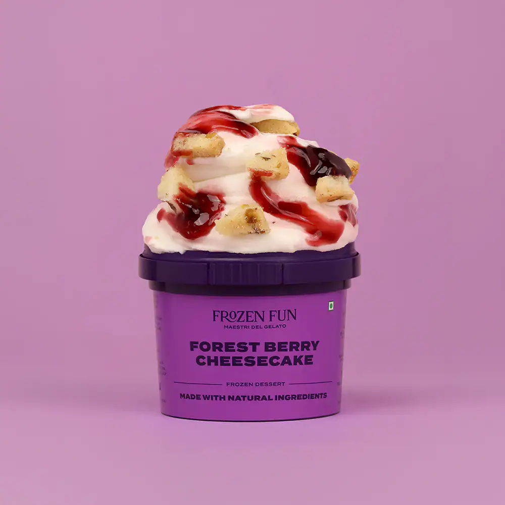 Forest Berry Cheesecake Gelato