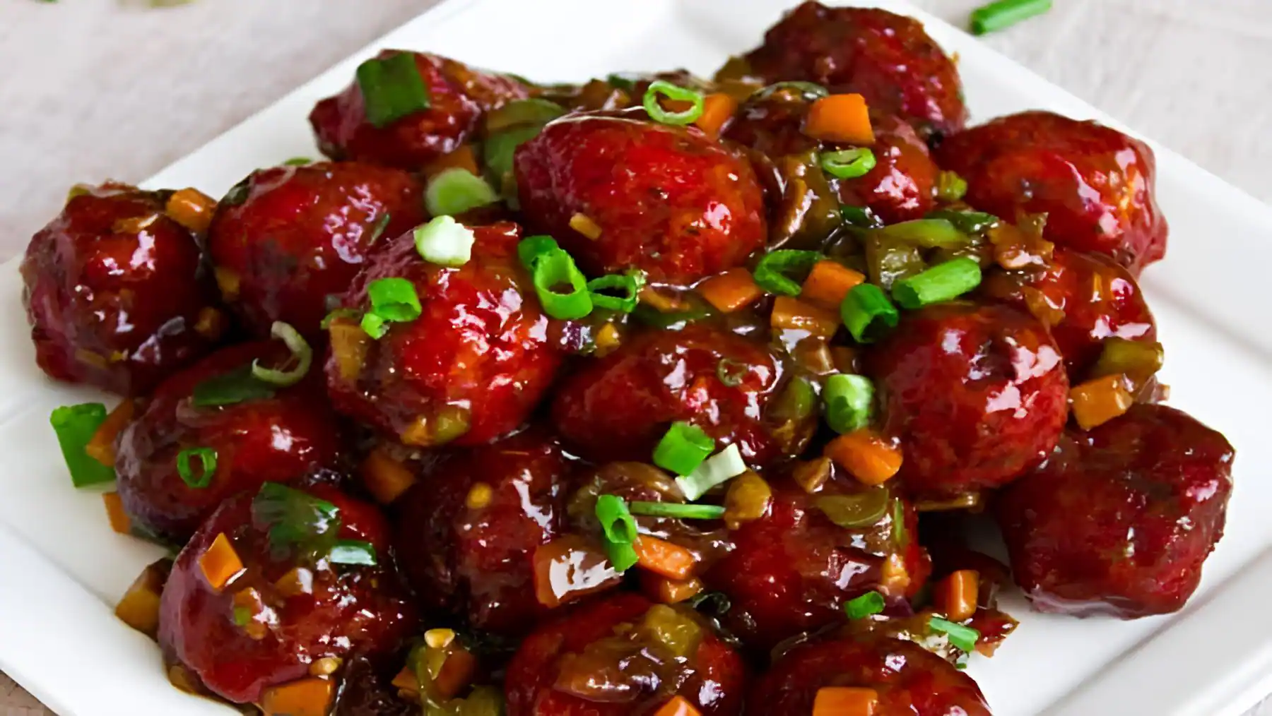 Veg Manchurian Dry
