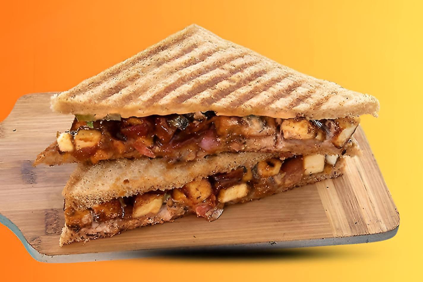 Jerk Cottage Cheese Sandwich