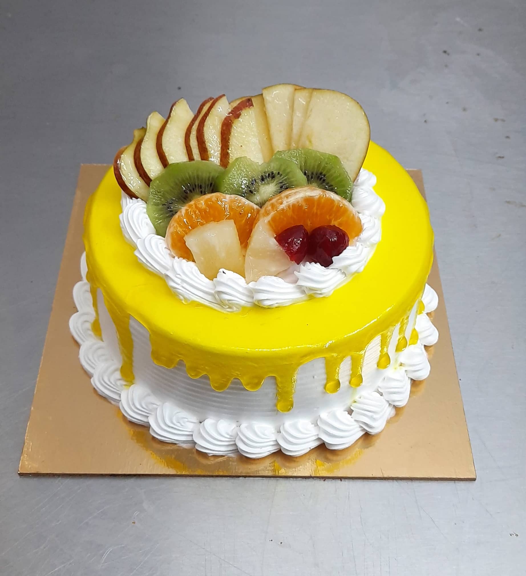 Pineapple cake recipe pineapple fruit cake design simple cake | Pineapple  cake recipe pineapple fruit cake design simple cake | By Fancy Cake Videos  | Facebook