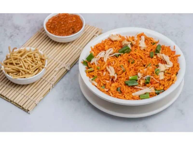 Chicken Schezwan Rice