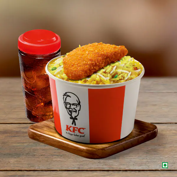 Veg Rice Bowl & Pepsi Meal