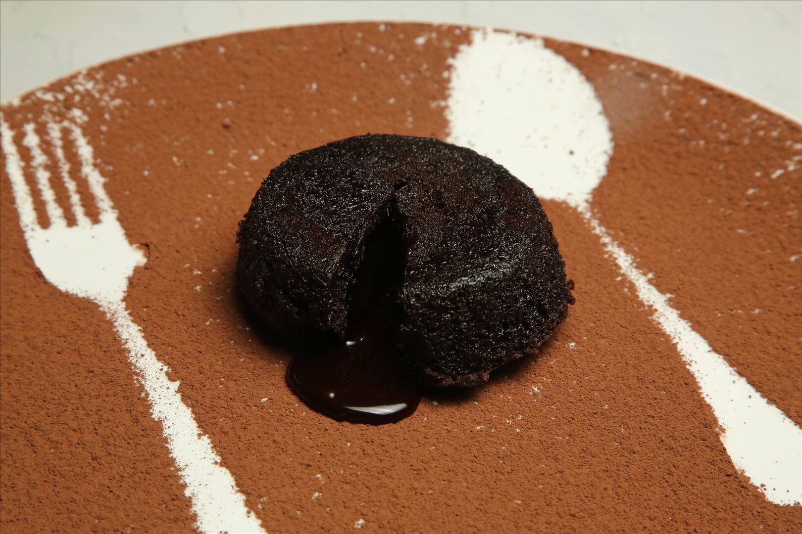 Eggless Lava Cake