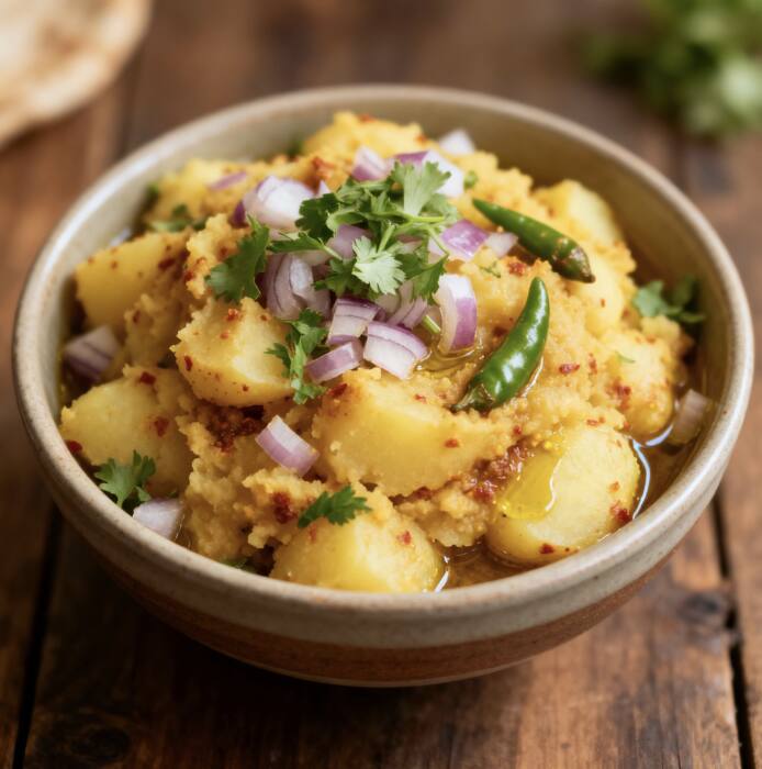 Medium Spicy Aloo Chokha