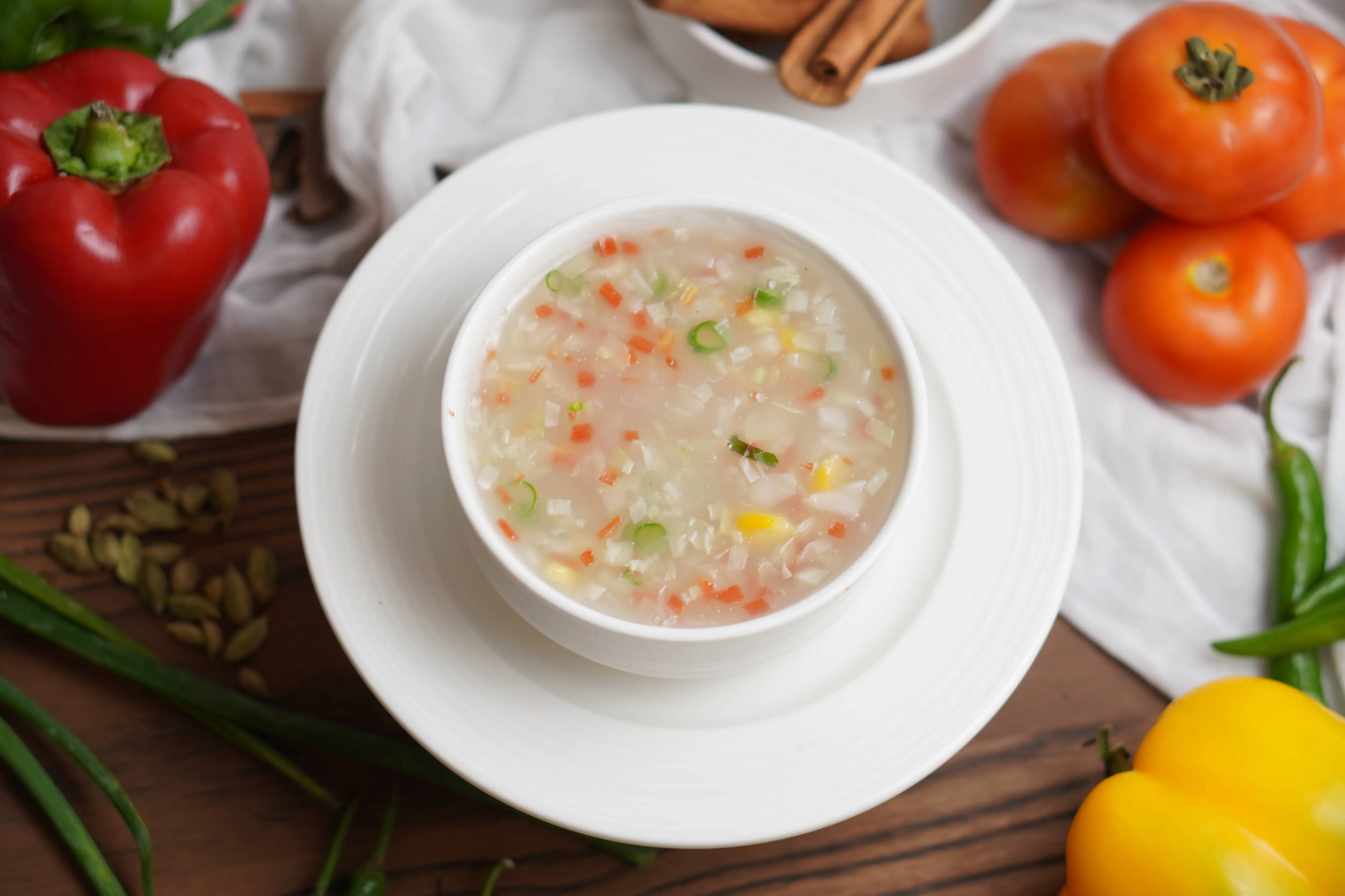 Veg Sweet Corn Soup