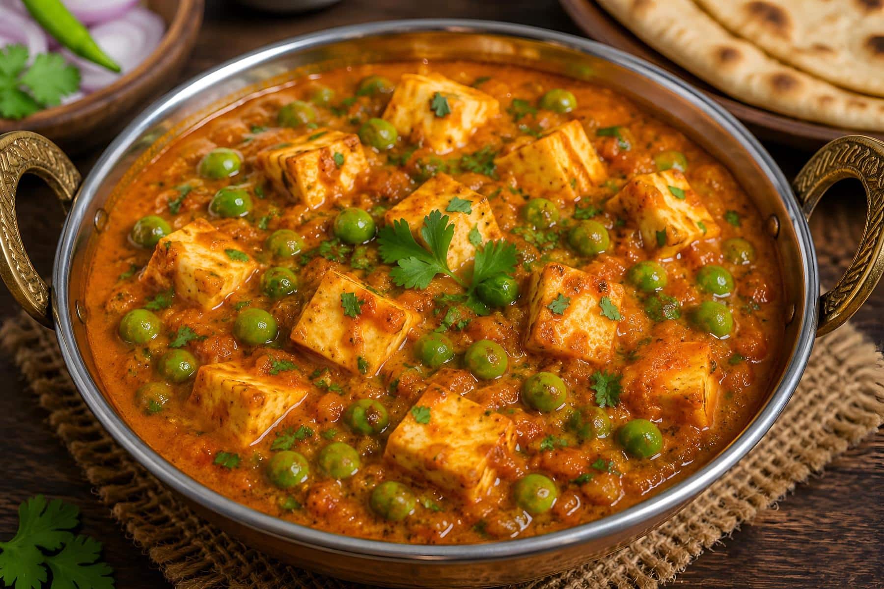 Matar Paneer
