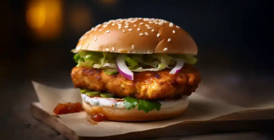 Veg Aloo Tikki Burger