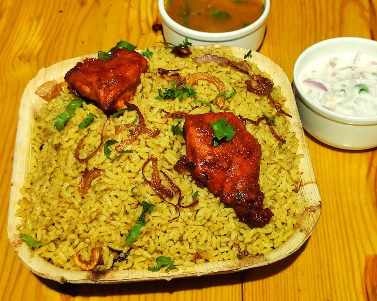 Fried Chicken Biryani