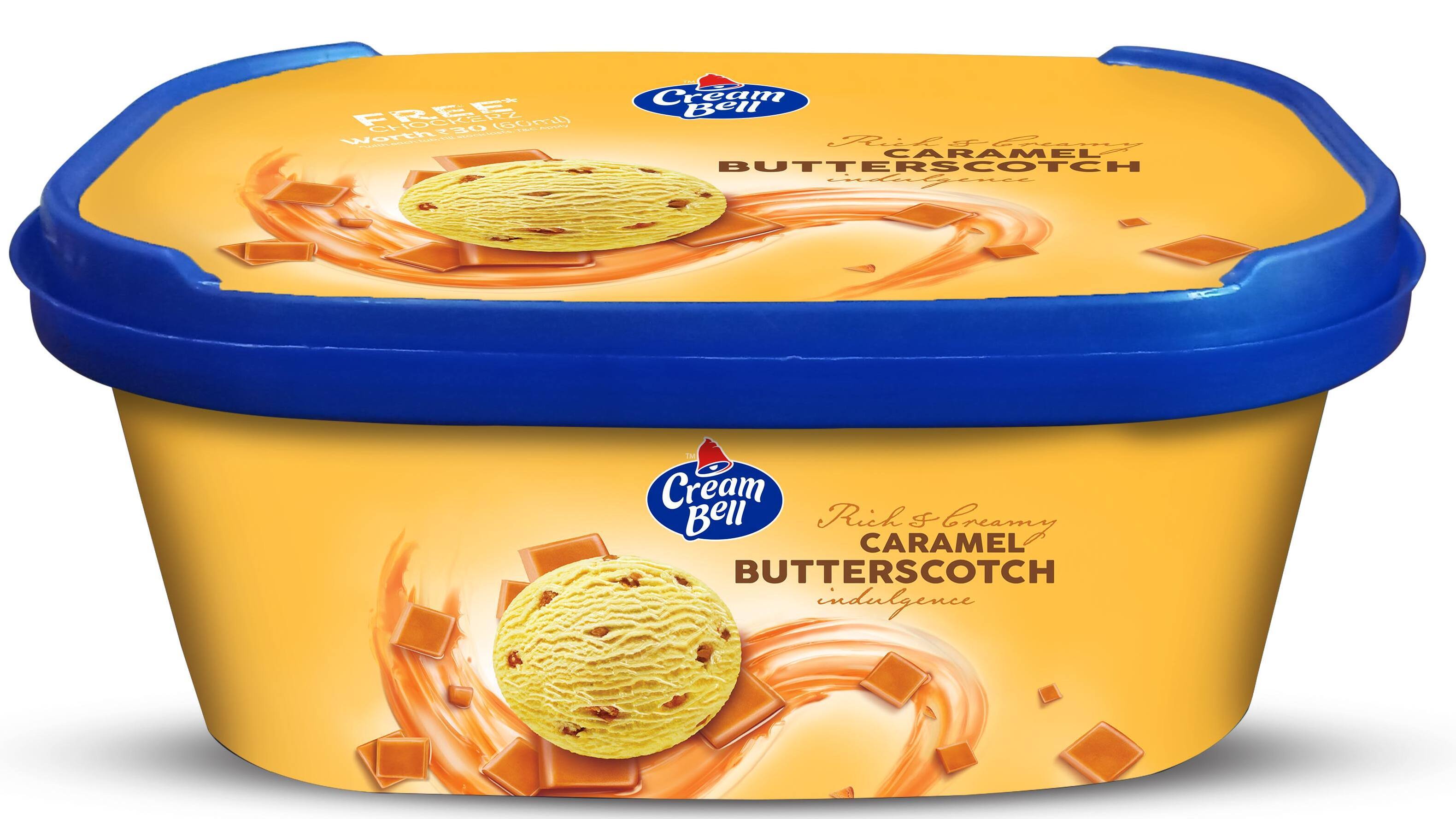 Caramel Butterscotch Tub Ice Cream [750 Ml]