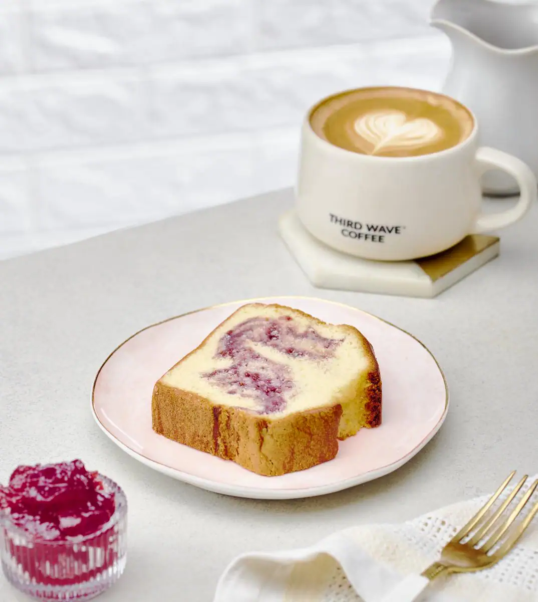 Lemon Raspberry Tea Cake