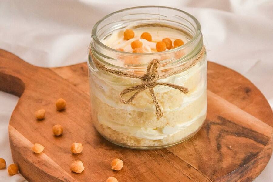 Butterscotch Jar Cake