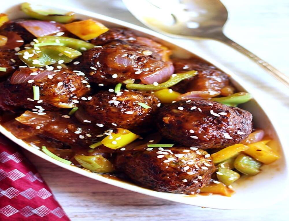 Veg Manchurian Dry