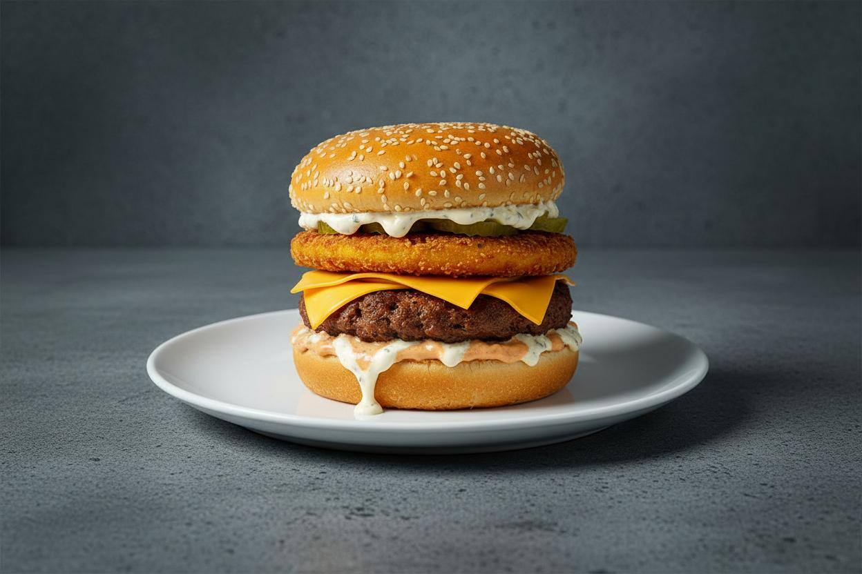 Veg Mountain Burger in Sirsa