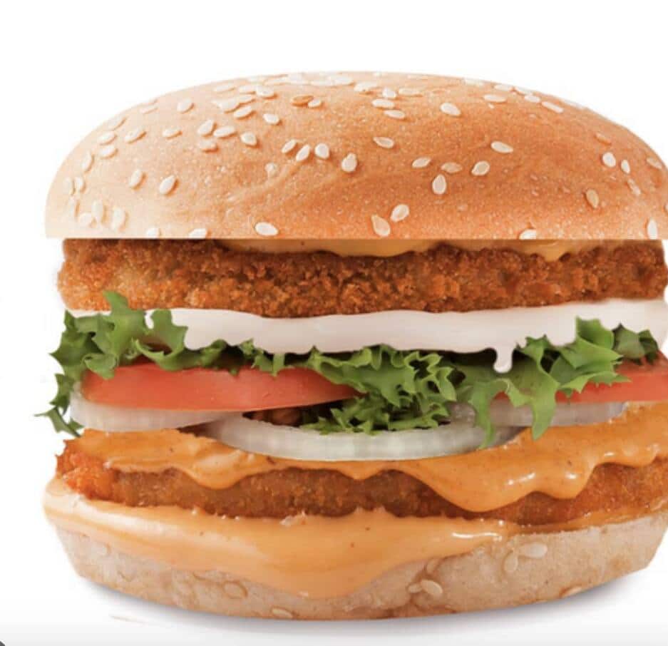 Fish Double Patty Burger