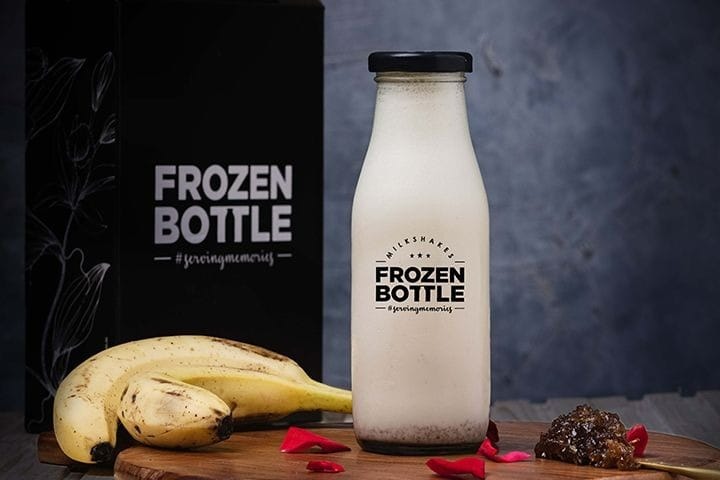 Sugar Free) Cold Coffee Milkshake – Frozen Bottle