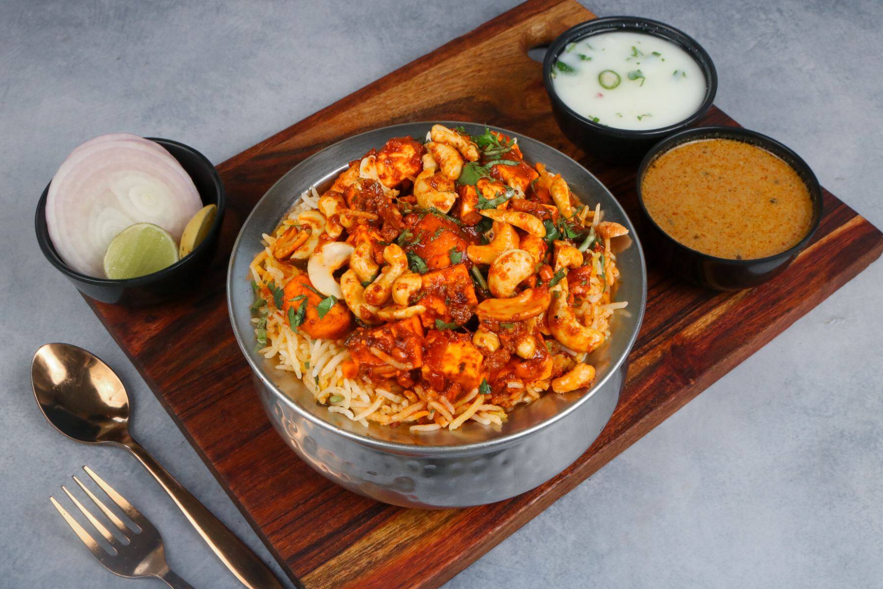 Kaju Paneer Biryani [Single]