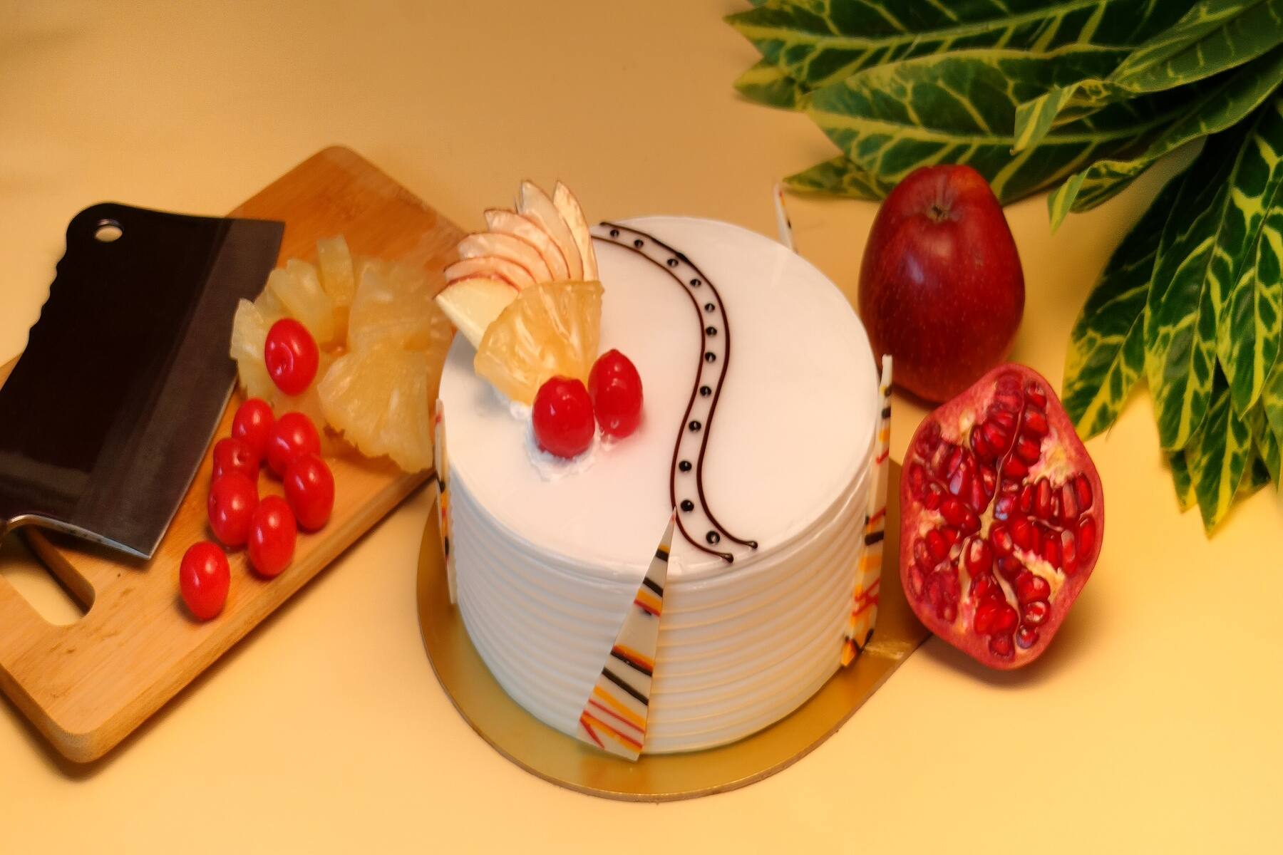Fresh Fruit Cake [1 Kg]