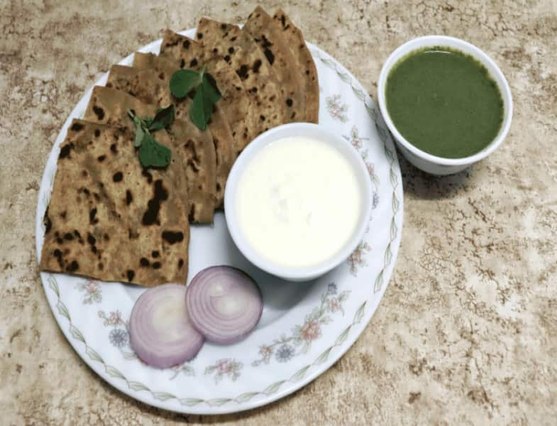 Aloo Methi Paratha