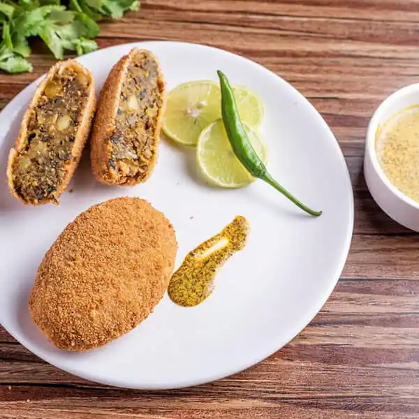 Mochar Chop [2 Pcs] With Salad.