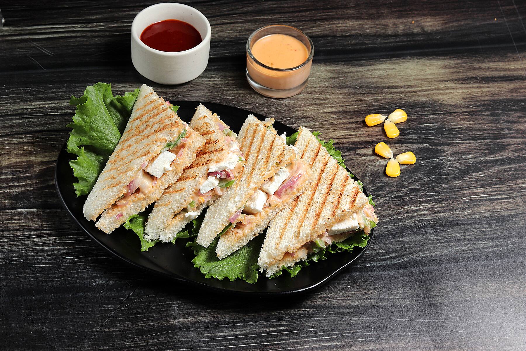 Masala Cheese Sandwich Image