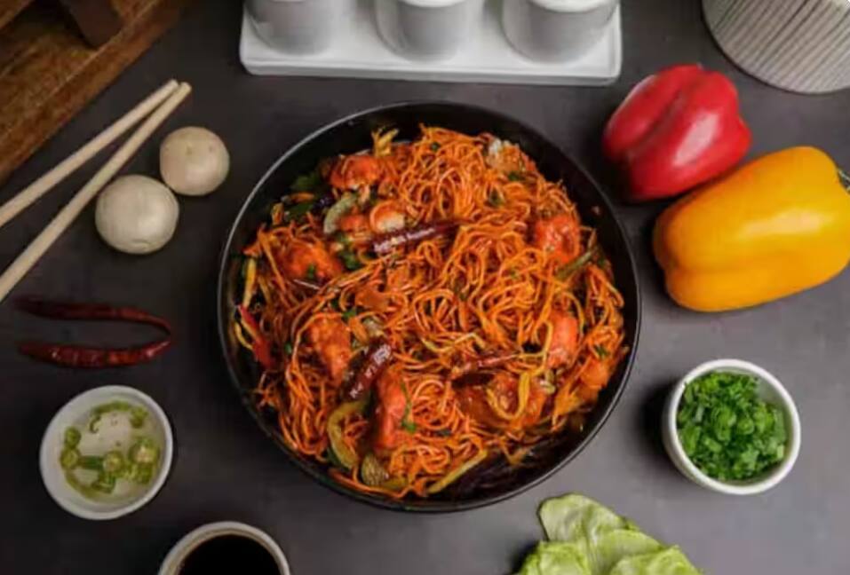 Chicken Chilli Garlic Noodles