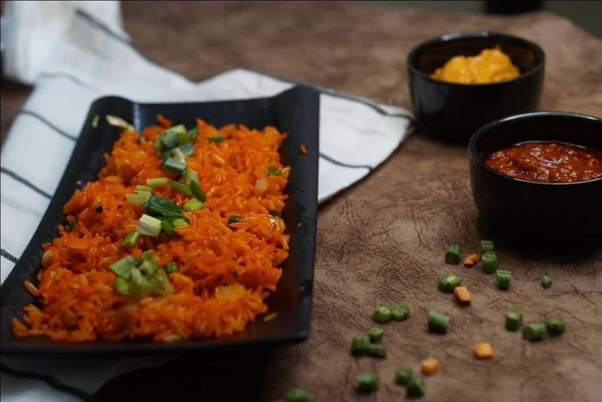 Veg Chilli Garlic Fried Rice