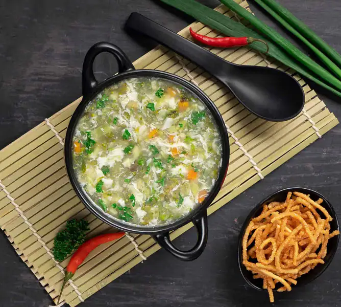 Chicken Lemon Coriander Soup