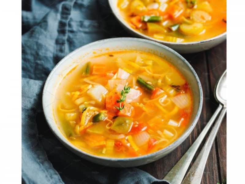 Eight Tressurer Soup Vegetables