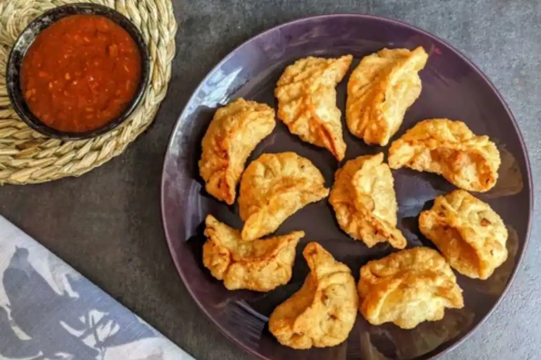 Fried Veg Momos