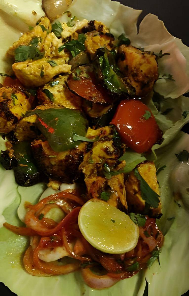 Paneer Tikka Sizzler