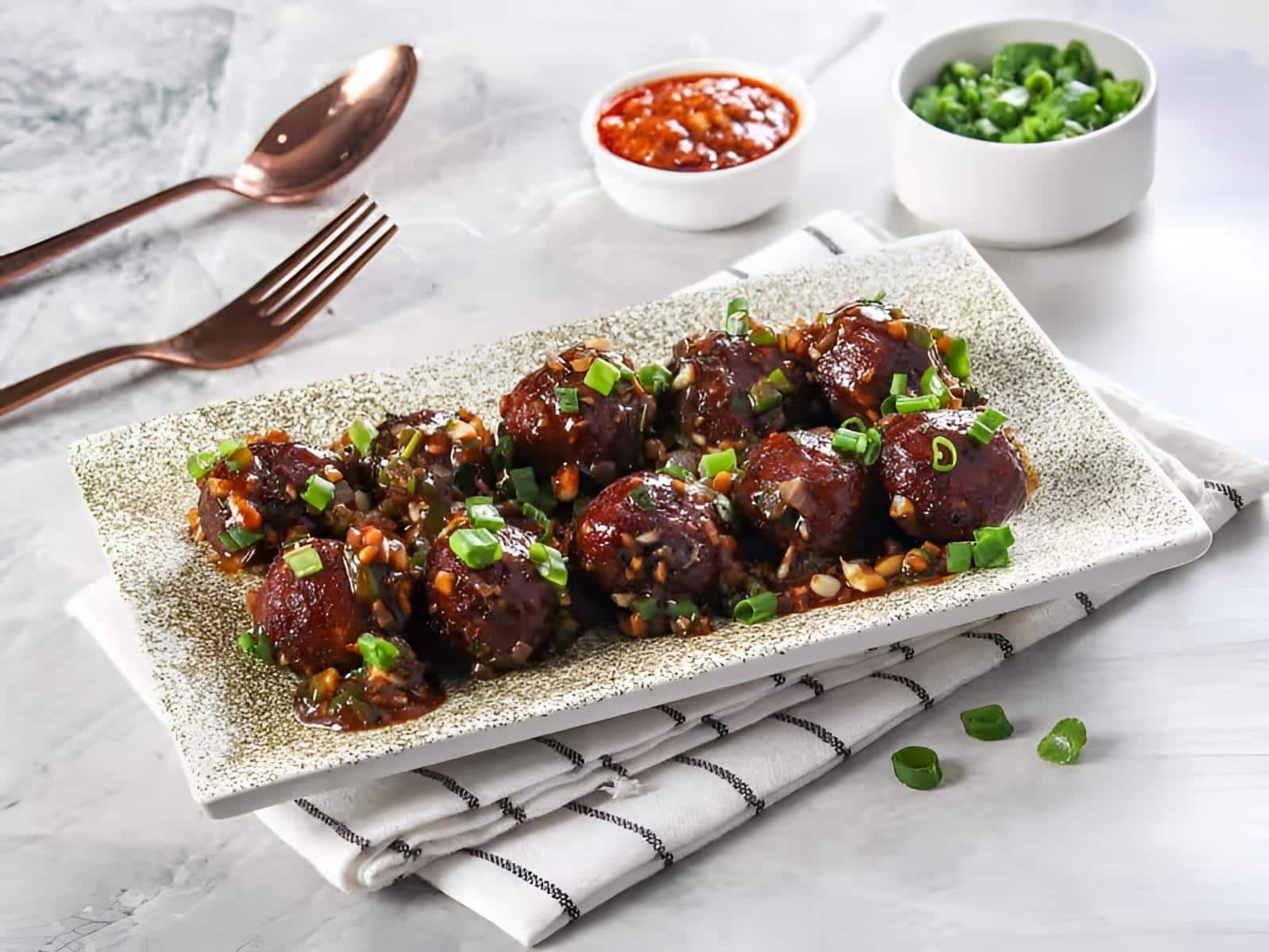 Veg Manchurian Dry